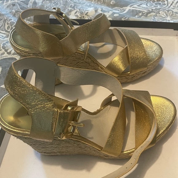 Michael Kors Gold Sandals - Picture 3 of 9
